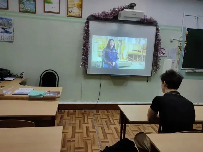 18.12.2025 в нашей школе прошли занятия, посвященные единой модели профориентации «Билет в будущее»
