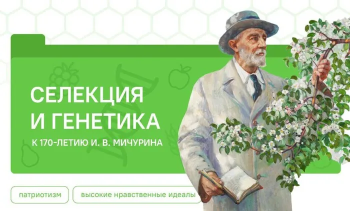 10.11.2025 "Разговоры о важном" на тему «Селекция и генетика. К 170-летию И.В. Мичурина»
