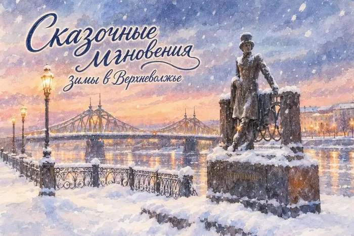 Баннер - Конкурс рисунков «Сказочные мгновения зимы в Верхневолжье»