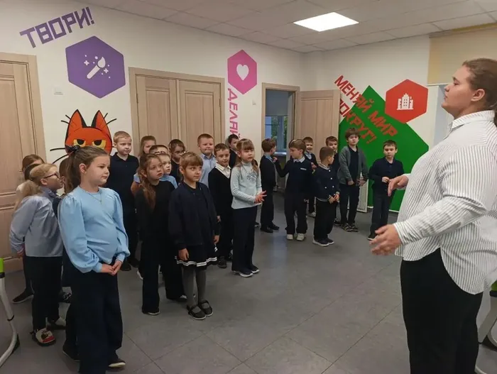 15.10.2026 года&nbsp;учащиеся 10 класса, которые осваивают профессию «Вожатый», провели занятие для «Орлят России»