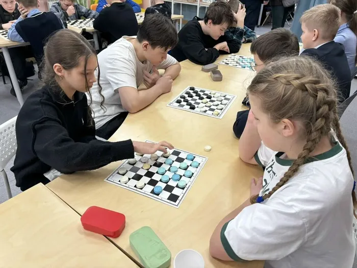 Команда учащихся&nbsp;МБОУ «СОШ № 7» приняла участие в мероприятии «Чудо‑шашки»