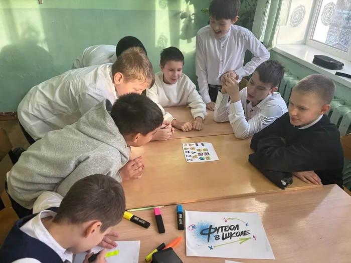 ученики 5–9 классов МБОУ «СОШ №7» поучаствовали в увлекательной футбольной викторине в рамках фестиваля «Футбол в школе»
