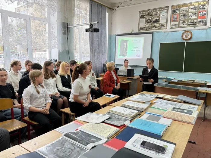 МБОУ "СОШ №7" приняла участие во Всероссийской акции «Наши семейные книги памяти»