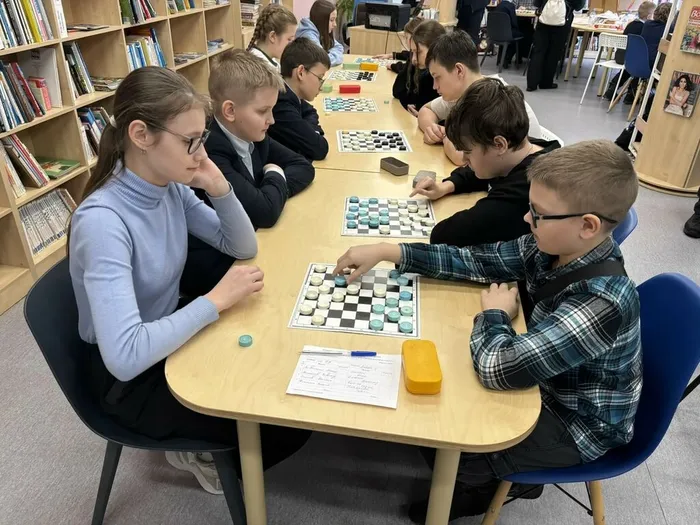 Команда учащихся&nbsp;МБОУ «СОШ № 7» приняла участие в мероприятии «Чудо‑шашки»