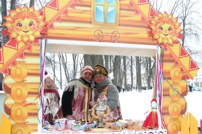 Широкая Масленица 2026 в Венециановском сквере Вышнего Волочка