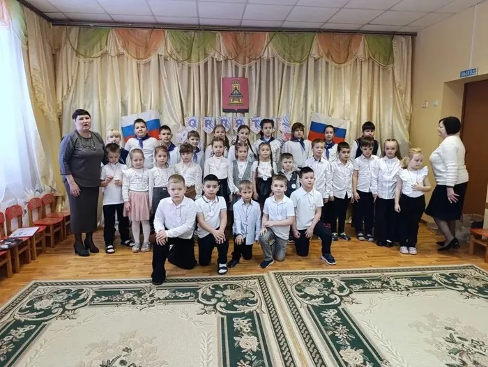 10.02.2026 Орлята 4 класса приняли участие в посвящение в Орлята-дошколята