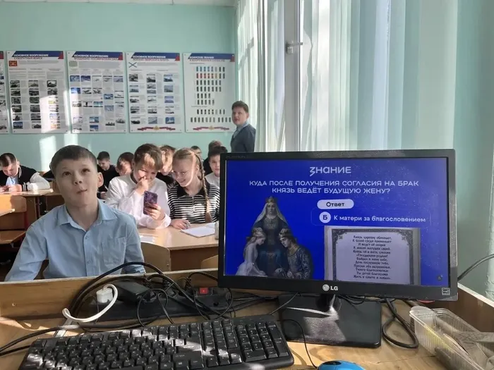 занятие в рамках проекта «Чтецкие программы»