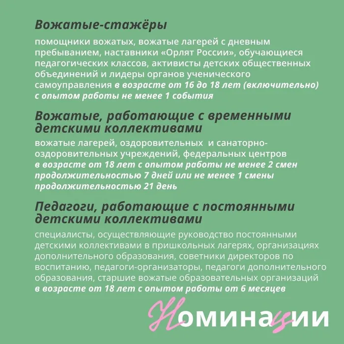 Инфокарточка - «Лига вожатых» — 2026: выращиваем будущее вместе 3