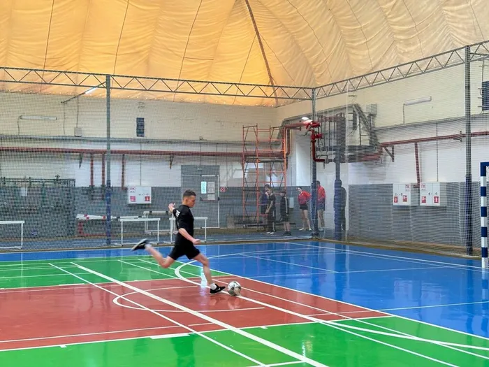 6 и 7 апреля 2026 года на базе ГБУ «ФОК «Волочанин» прошли первые игры Фестиваля «Футбол в школу»