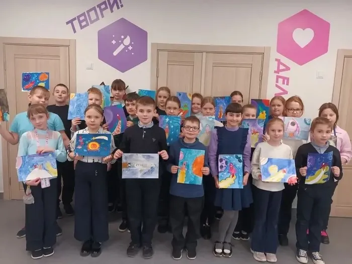 Фото - День космонавтики с "Орлятами" России