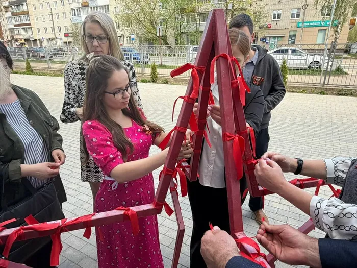 В МБОУ "СОШ №7" продолжается акция «Звезда памяти»