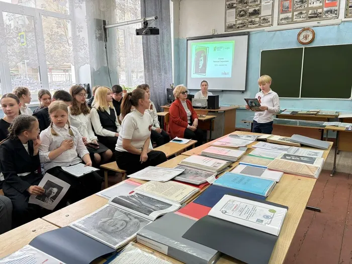 МБОУ "СОШ №7" приняла участие во Всероссийской акции «Наши семейные книги памяти»