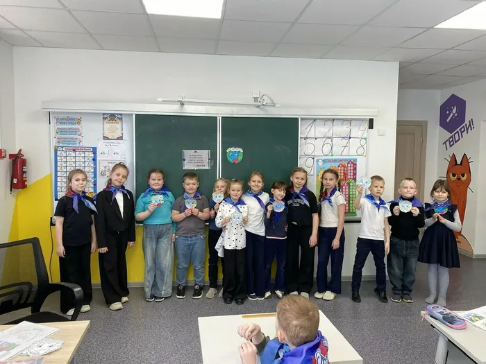 В 1 А классе МБОУ "СОШ №7" проходит реализация трека "Орленок-эколог"