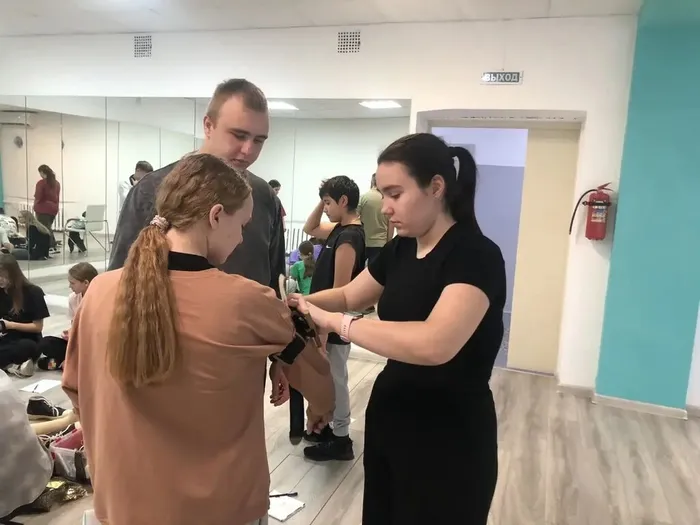 21-23.11.2025 ученицы нашей школы приняли участие в соревновании санитарных постов