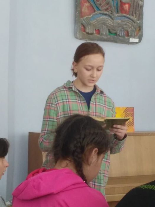 Учащиеся 5а класса приняли активное участие в VIII Международной Акции «Читаем детям о войне» 7